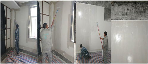 食品厂生产车间旧墙面防霉涂料翻新施工工艺及辅料要求